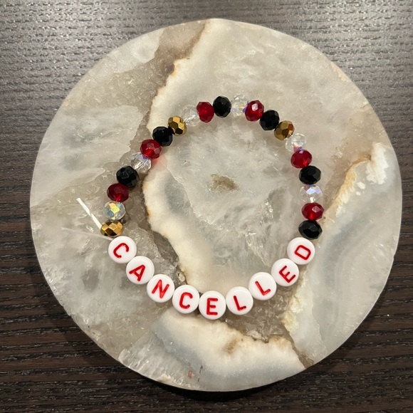 Taylor Swift “CANCELLED!” Inspired Bracelet - Picture 1 of 3